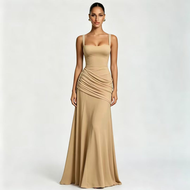 VESTIDO SLIP EVASÉ ELEGANCE