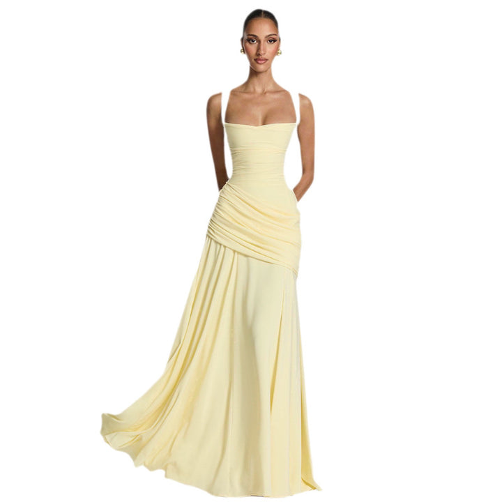 VESTIDO SLIP EVASÉ ELEGANCE