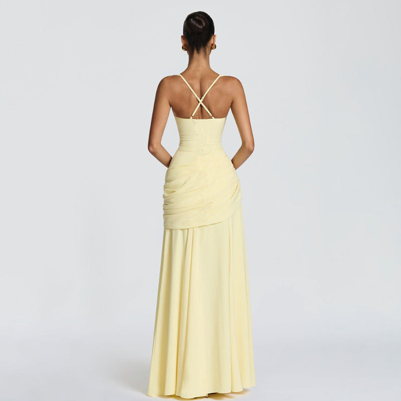 VESTIDO SLIP EVASÉ ELEGANCE