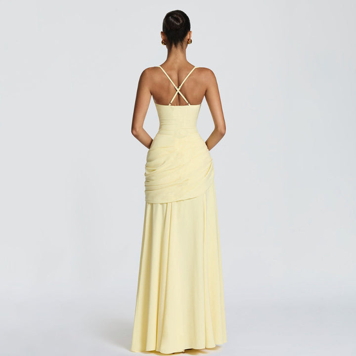 VESTIDO SLIP EVASÉ ELEGANCE