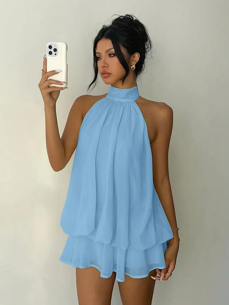 VESTIDO RIVIERA ESPALDA DESCUBIERTA