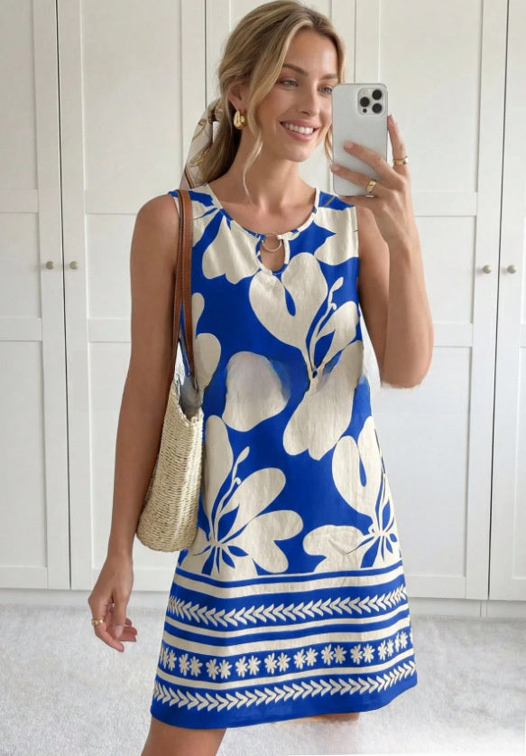 VESTIDO EVASÉ FLORAL