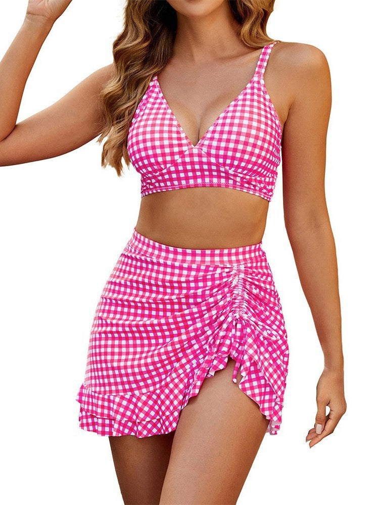 BIKINI DE TIRO ALTO ESCOTE EN V