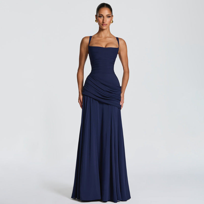 VESTIDO SLIP EVASÉ ELEGANCE