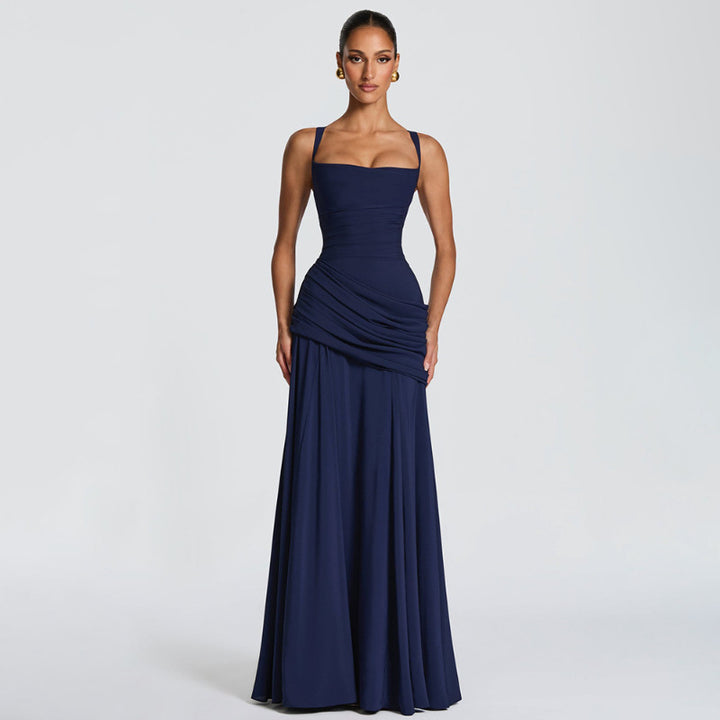 VESTIDO SLIP EVASÉ ELEGANCE