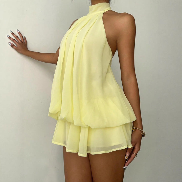 VESTIDO RIVIERA ESPALDA DESCUBIERTA