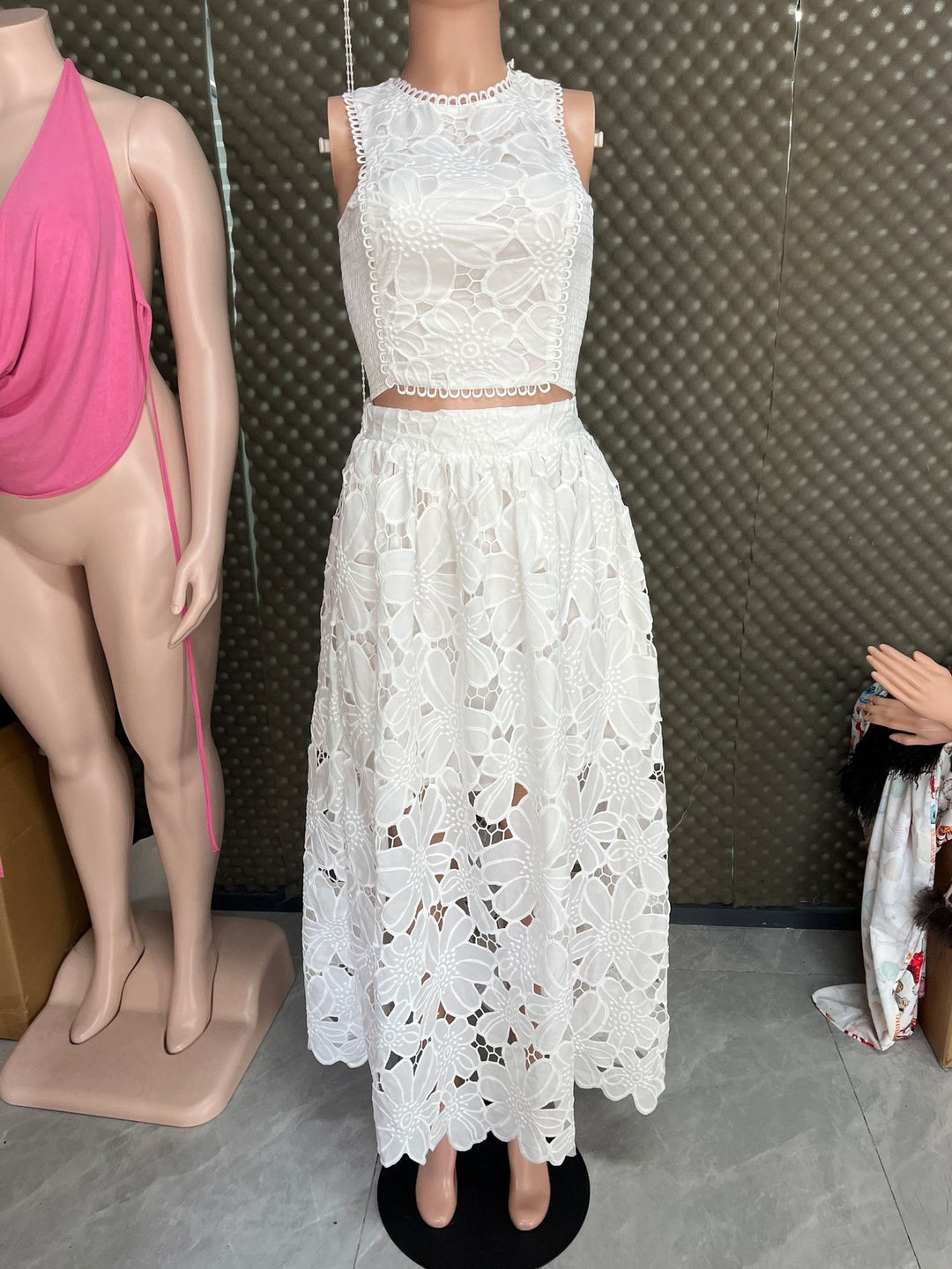CONJUNTO DE ENCAJE ELEGANCE