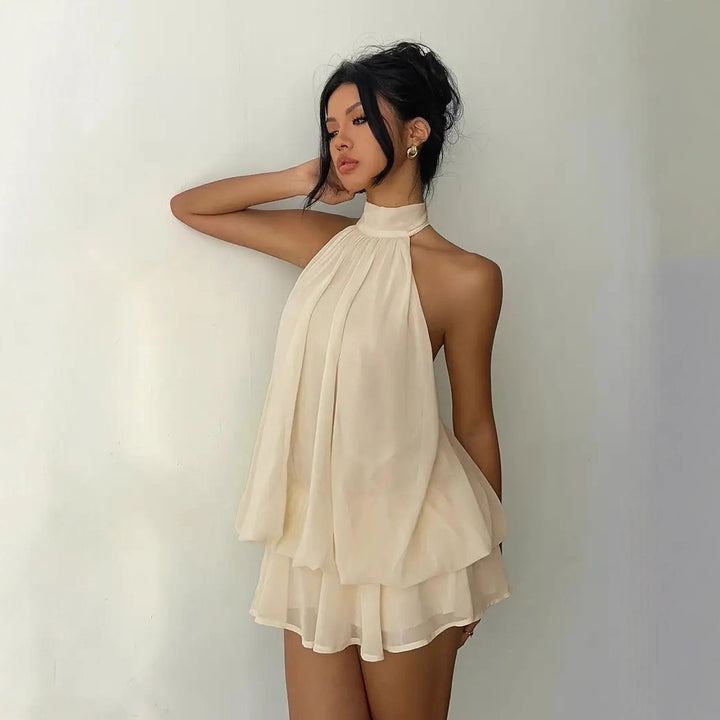 VESTIDO RIVIERA ESPALDA DESCUBIERTA